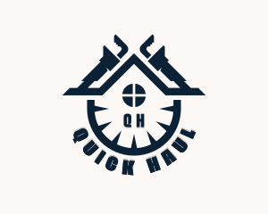 Handyman Wrench Repair logo design