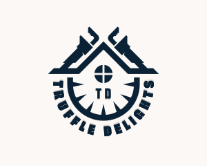 Handyman Wrench Repair logo design