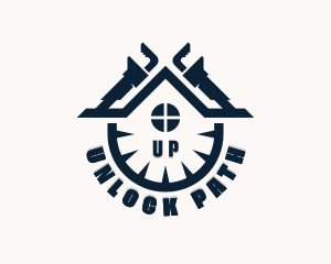 Handyman Wrench Repair logo design