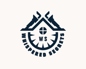 Handyman Wrench Repair logo design