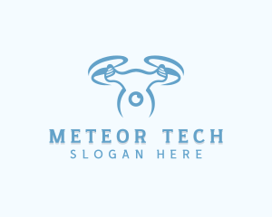 Drone Surveillance Tech logo design