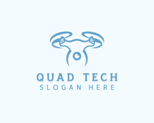 Drone Surveillance Tech logo design