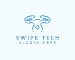 Drone Surveillance Tech logo design