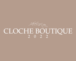 Aesthetic Boutique Wordmark  logo design