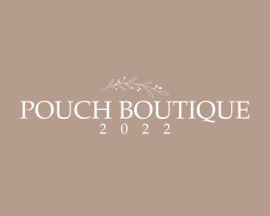 Aesthetic Boutique Wordmark  logo design