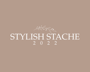 Aesthetic Boutique Wordmark  logo design