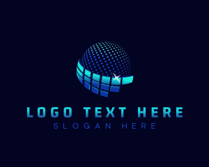 Digital Globe Swoosh logo