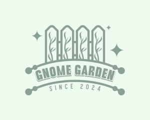 Backyard Fence Garden logo design