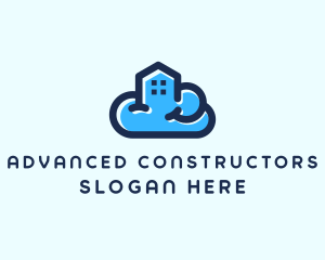 Blue Cloud Home logo design