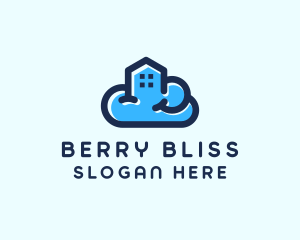 Blue Cloud Home logo design