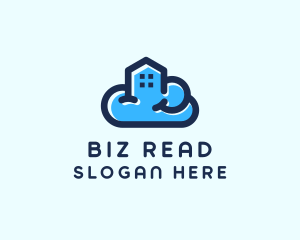 Blue Cloud Home logo design