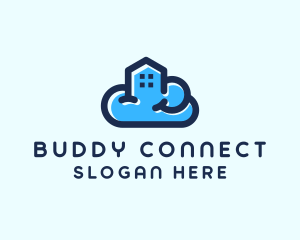 Blue Cloud Home logo design