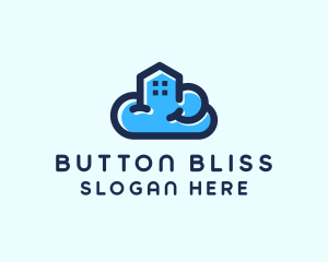 Blue Cloud Home logo design