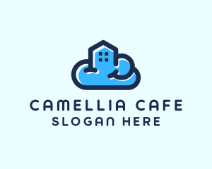 Blue Cloud Home logo design