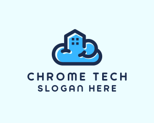 Blue Cloud Home logo design