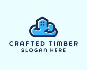 Blue Cloud Home logo design