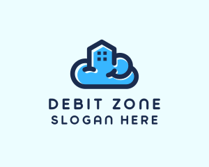 Blue Cloud Home logo design