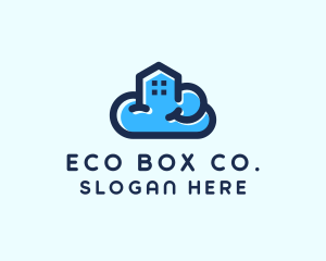 Blue Cloud Home logo design