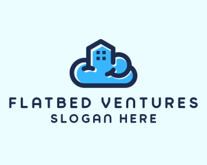 Blue Cloud Home logo design