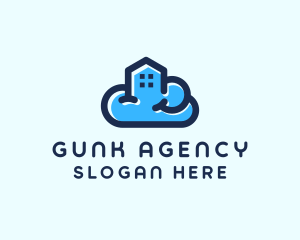 Blue Cloud Home logo design