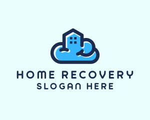 Blue Cloud Home logo design