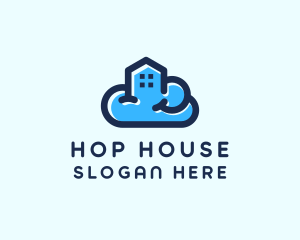 Blue Cloud Home logo design