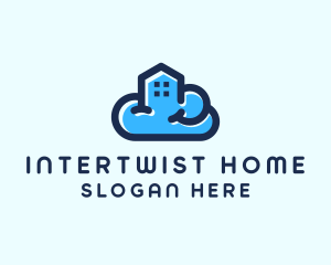 Blue Cloud Home logo design