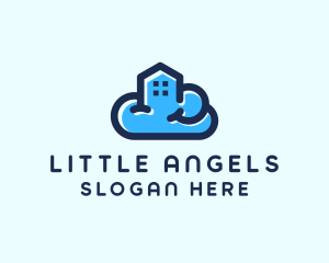 Blue Cloud Home logo design