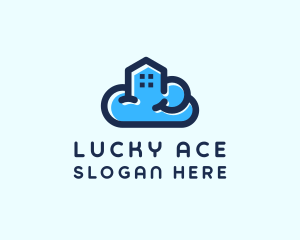 Blue Cloud Home logo design