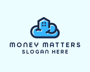 Blue Cloud Home logo design