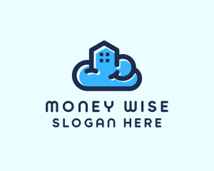 Blue Cloud Home logo design