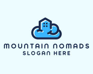 Blue Cloud Home logo design