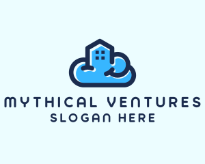 Blue Cloud Home logo design