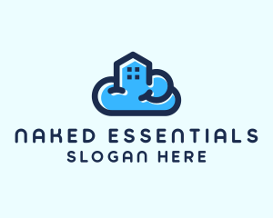 Blue Cloud Home logo design