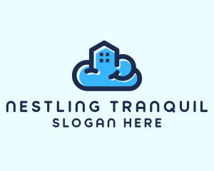 Blue Cloud Home logo design