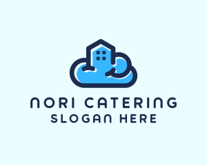 Blue Cloud Home logo design