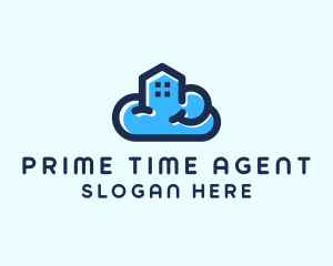 Blue Cloud Home logo design