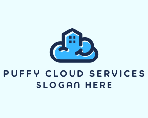 Blue Cloud Home logo design