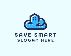 Blue Cloud Home logo design