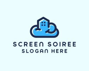 Blue Cloud Home logo design