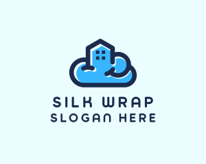 Blue Cloud Home logo design