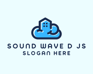 Blue Cloud Home logo design