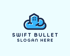 Blue Cloud Home logo design