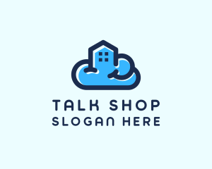 Blue Cloud Home logo design