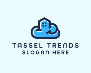 Blue Cloud Home logo design