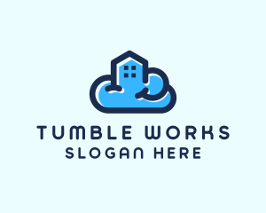 Blue Cloud Home logo design