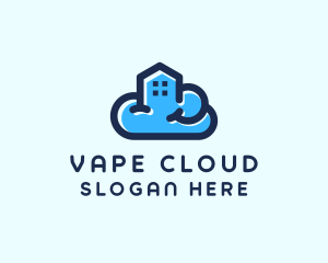 Blue Cloud Home logo design