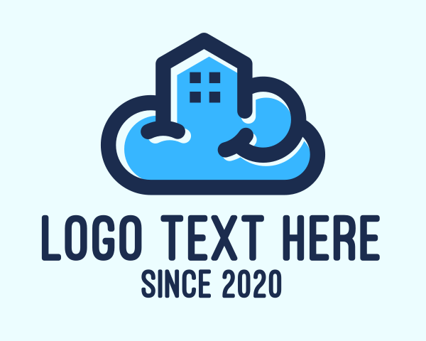 Cloud Computing logo example 2