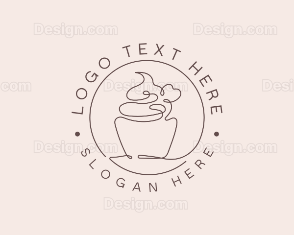 Cupcake Treats Dessert Logo