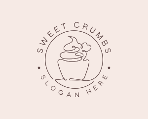 Cupcake Treats Dessert logo design